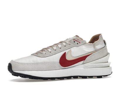 Nike Waffle One SE Sail Pearl White Black Gym Red (Women's)