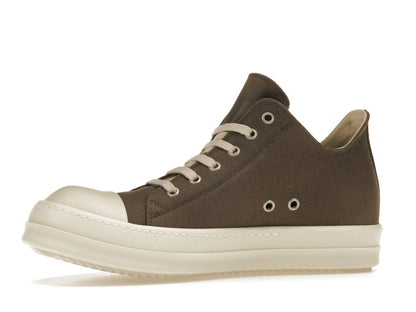 Rick Owens DRKSHDW Low Sneaks Dust Milk