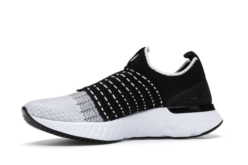 Nike React Phantom Run Flyknit 2 Black White (Women's)