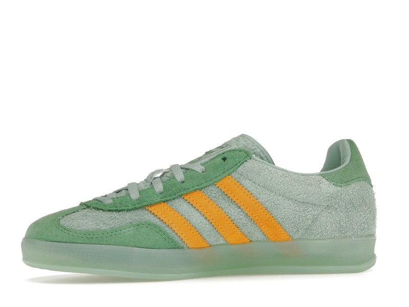 adidas Gazelle Indoor Hazy Green Crew Yellow (Women's)