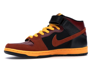 Nike SB Dunk Mid Ostrich Team Red
