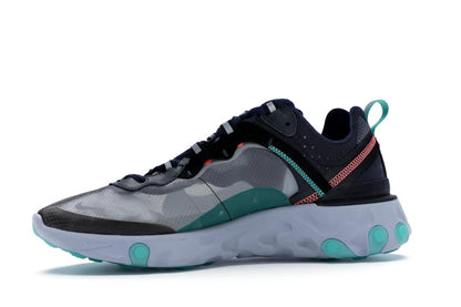 Nike React Element 87 Black Neptune Green