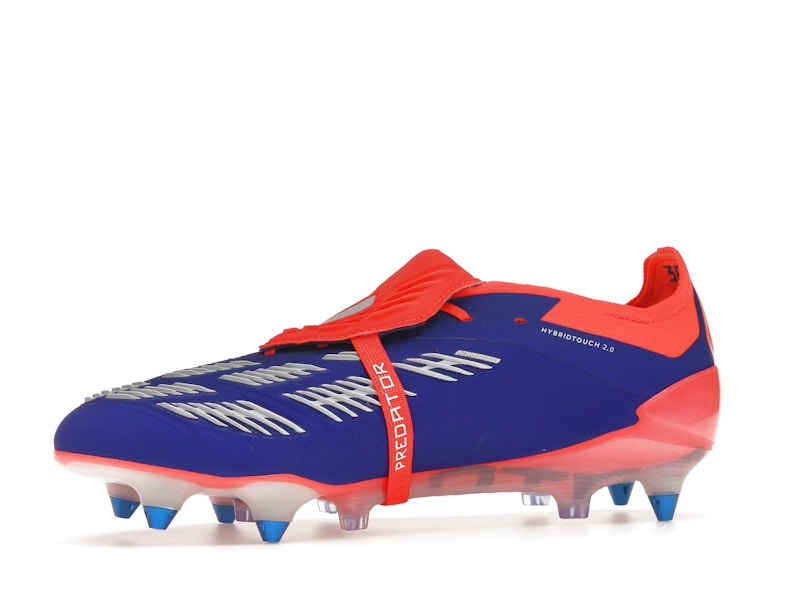 adidas Predator Elite Foldover Tongue SG Lucid Blue Cloud White Solar Red