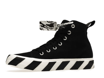 OFF-WHITE Vulcanized Mid Top Black White