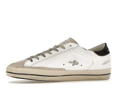 Golden Goose Super-Star White Seedpearl Green