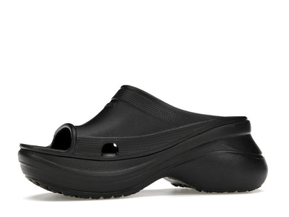 Balenciaga x Crocs Pool Slide Sandals Black (Women's)