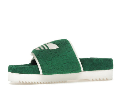 adidas x Gucci GG Platform Sandal Green