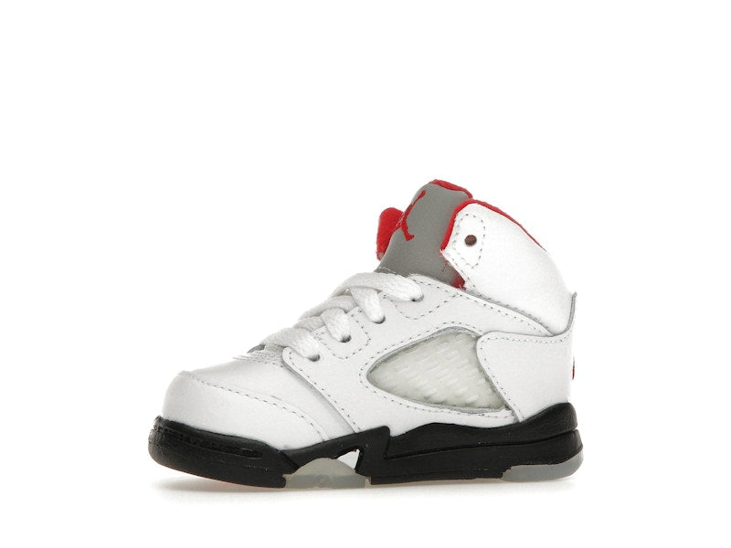 Jordan 5 Retro Fire Red Silver Tongue (2020) (TD)