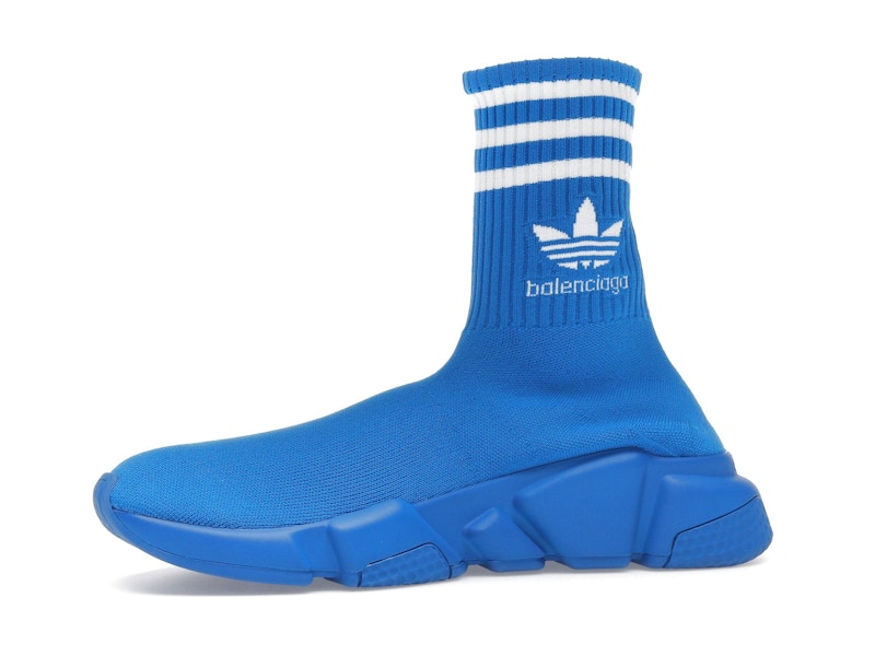 Balenciaga x adidas Speed Trainer Blue White