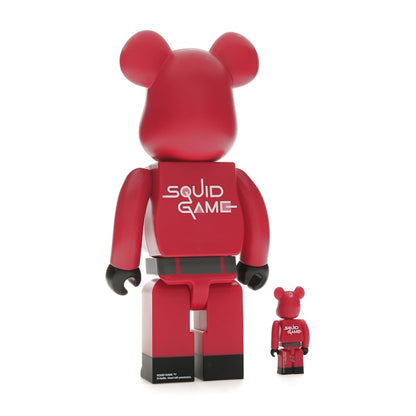 Bearbrick x Squid Game Guard (Square) 100% & 400% Set