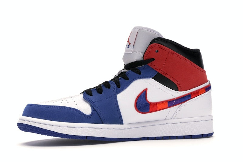 Jordan 1 Mid Multi-Color Swoosh