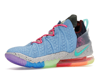 Nike LeBron 18 Best of 1-9 Light Blue