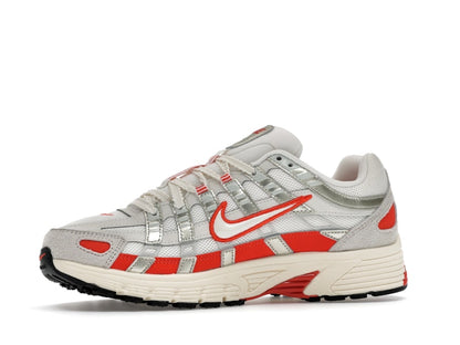 Nike P-6000 Sail Pale Ivory Light Bone Picante Red (Women's)