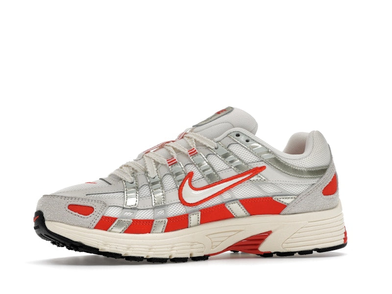 Nike P-6000 Sail Pale Ivory Light Bone Picante Red (Women's)