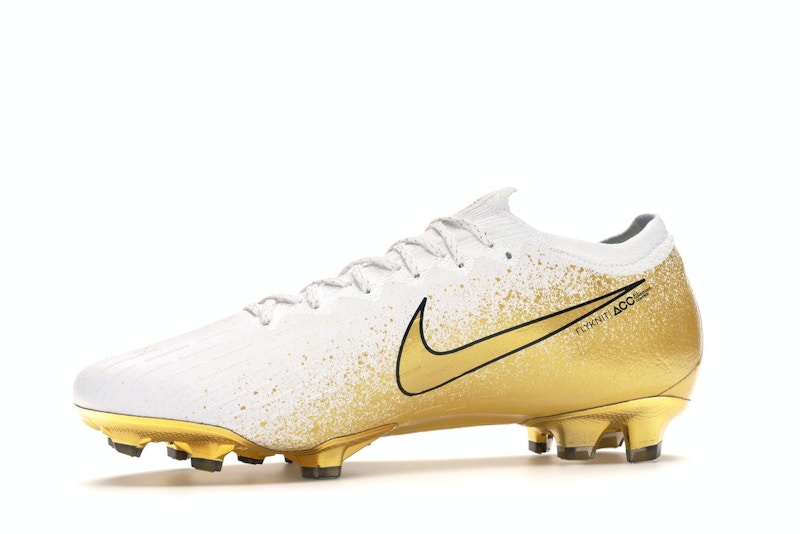 Nike Vapor 12 Elite SE FG White Metallic Gold