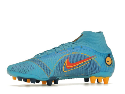 Nike Mercurial Superfly 8 Elite AG Chlorine Blue Laser Orange