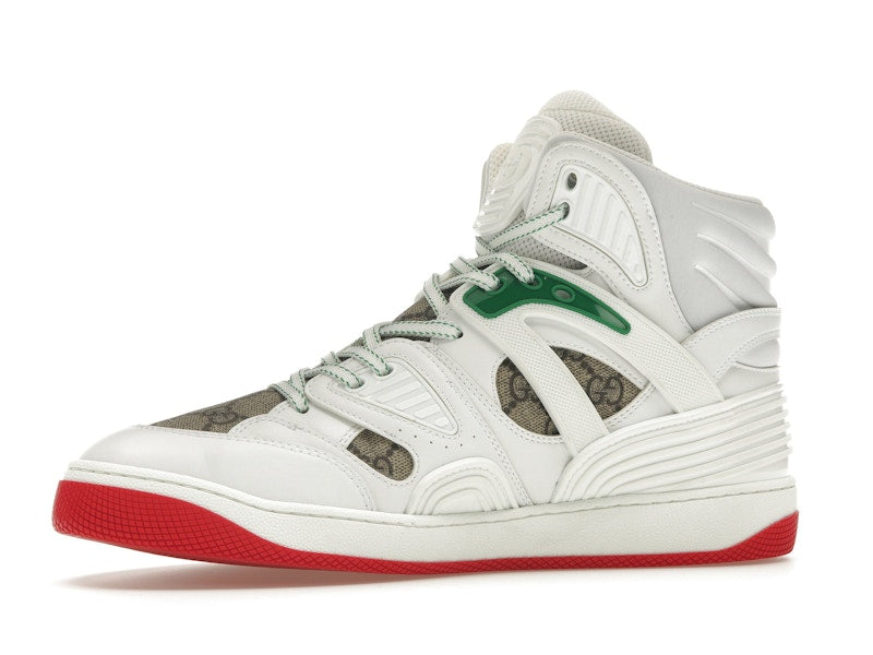 Gucci Basket White Demetra Red (Women's)