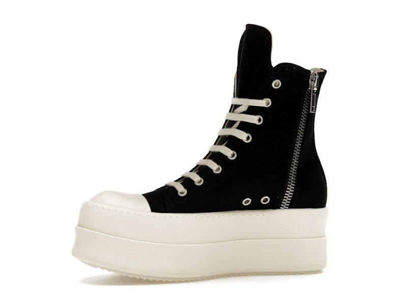 Rick Owens DRKSHDW Mega Bumper Sneaks Black White (Women's)