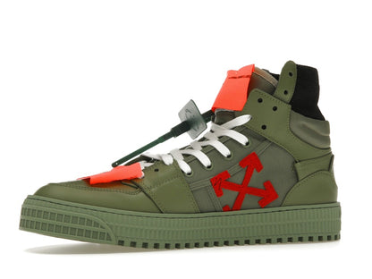 OFF-WHITE Off Court 3.0 Military Green Fuschia