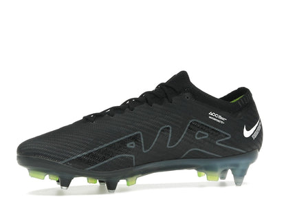 Nike Zoom Mercurial Vapor 15 Elite SG-Pro Anti-Clog Traction Black White Volt