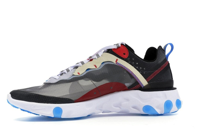 Nike React Element 87 Dark Grey Photo Blue