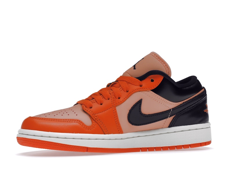 Jordan 1 Low Orange Black (Women's)