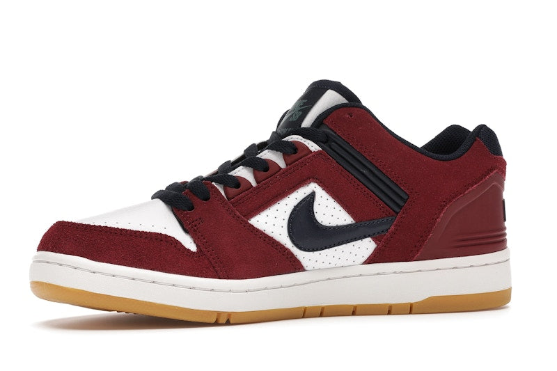 Nike SB Air Force 2 Low Team Red Obsidian