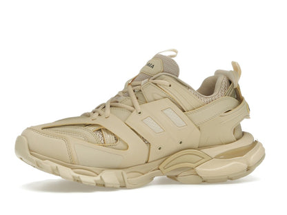 Balenciaga Track Beige Metallic Gold