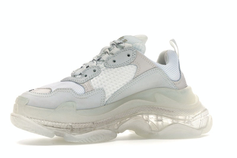 Balenciaga Triple S White Clear Sole (Women's)