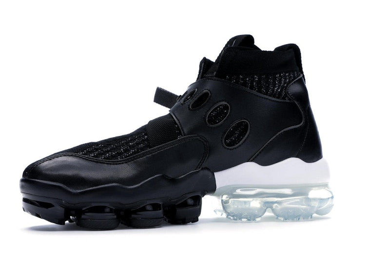 Nike Air VaporMax Premier Flyknit Black Metallic Silver White