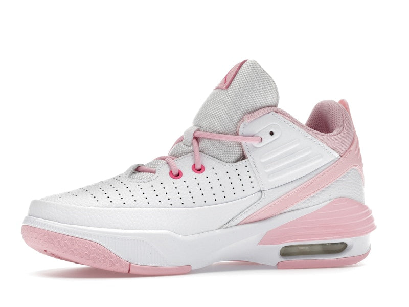 Jordan Max Aura 5 White Fierce Pink Medium Soft Pink (GS)