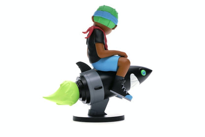 Hebru Brantley x Billionaire Boys Club x Bait Beyond The Beyond Fly Boy Figure 9 Inches Black/Multi