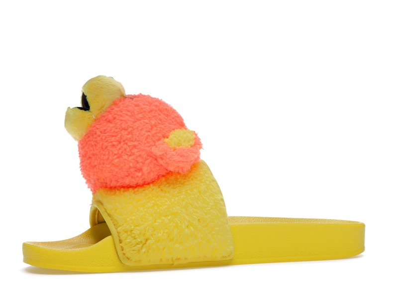 adidas JS Adilette Jeremy Scott Teddy Yellow