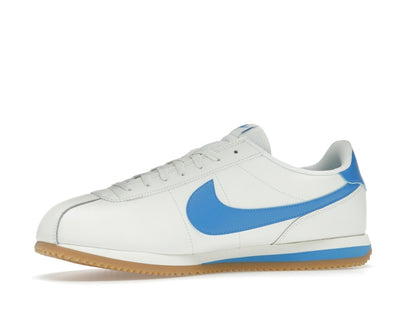 Nike Cortez Leather Sail Gum Yellow Light Photo Blue