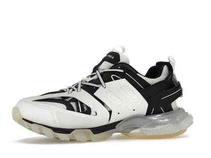 Balenciaga Track Clear Sole White Black