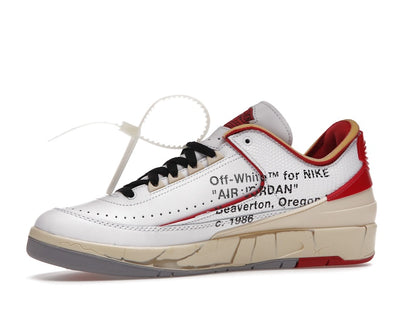Jordan 2 Retro Low SP Off-White White Red