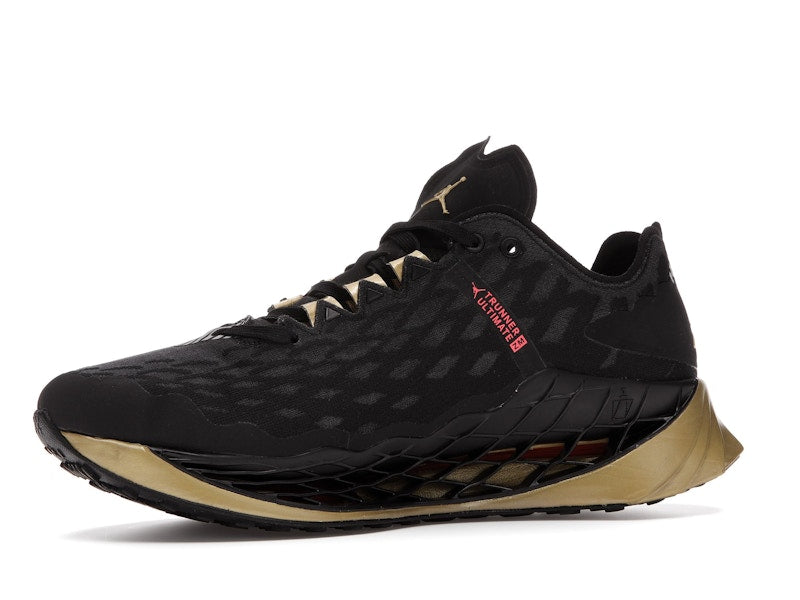 Jordan Zoom Trunner Ultimate Black Metallic Gold