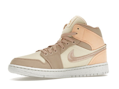 Jordan 1 Mid SE Canvas Khaki (Women's)