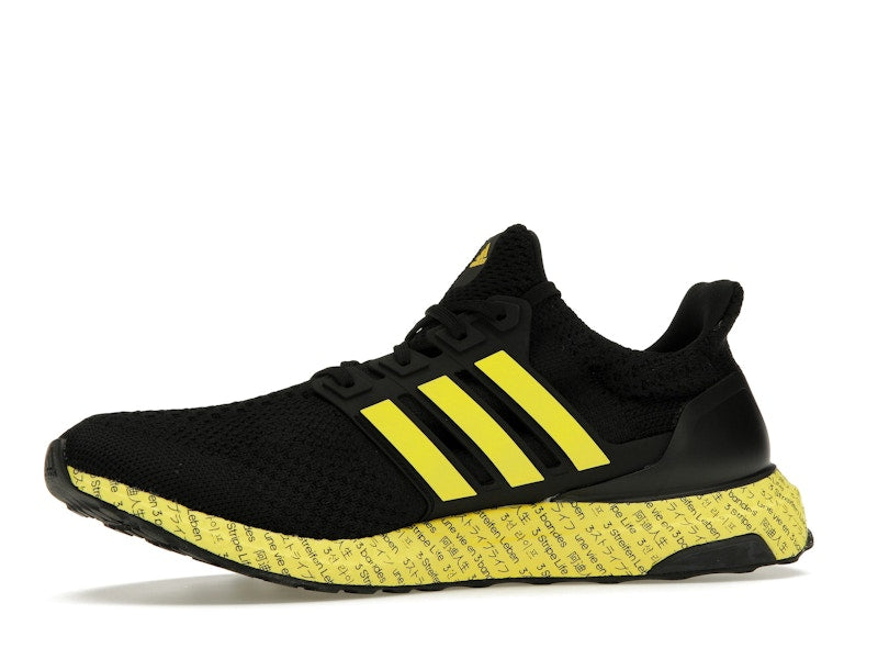 adidas Ultra Boost 5.0 DNA 3 Stripe Life Black Yellow