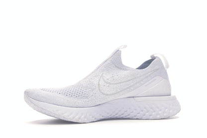 Nike Epic Phantom React Flyknit White Pure Platinum (Women's)