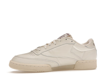 Reebok Club C 85 Chalk Alabaster Maroon