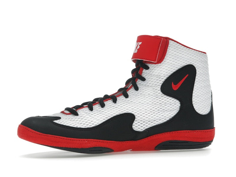 Nike Inflict White Black University Red