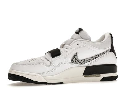 Jordan Legacy 312 Low White Black Elephant Swoosh