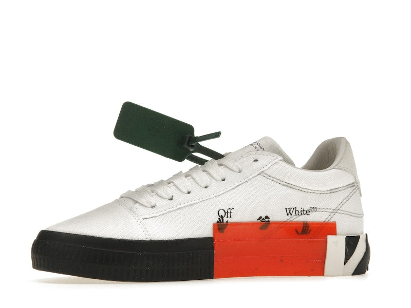 OFF-WHITE Vulc Low Canvas White Black SS22 (Women's)