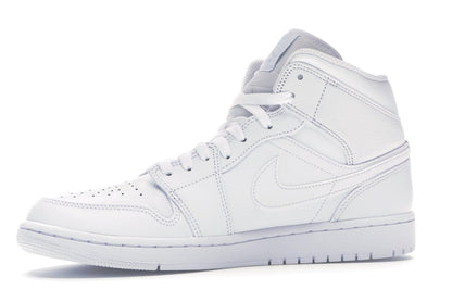 Jordan 1 Mid Triple White (2018)