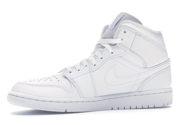 Jordan 1 Mid Triple White (2018)