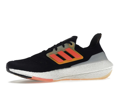 adidas Ultra Boost 22 Black Turbo Flash Orange