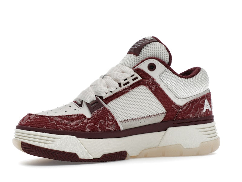 AMIRI MA-1 Bandana Denim Burgundy