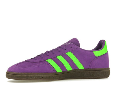 adidas Handball Spezial Elastic Active Purple Solar Green (Women's)