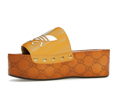 Gucci x Adidas GG Clog Yellow (Women's)